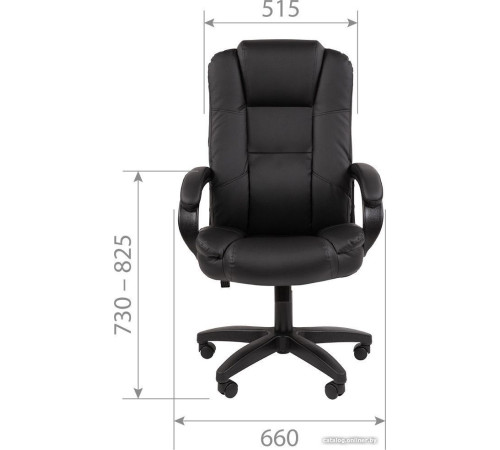 Офисное кресло CHAIRMAN 600LT черный