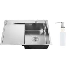 Кухонная мойка РМС MRK-7851R с дозатором