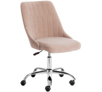 Кресло TetChair Swan флок, бежевый