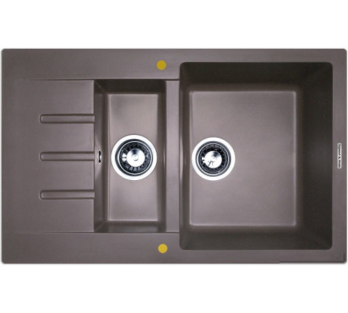 Кухонная мойка Zigmund & Shtain Rechteck 775.2 швейцарский шоколад