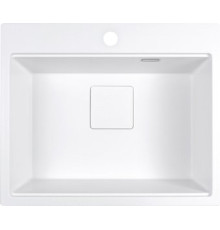 Кухонная мойка Marblan Comfort 60 иней, с сифоном и колландером