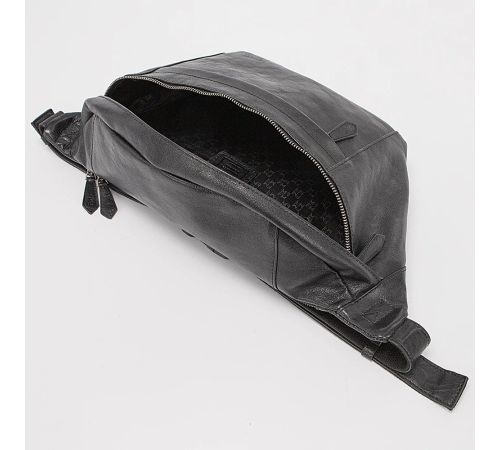 Сумка на пояс Francesco Molinary 949-024-BLK черный