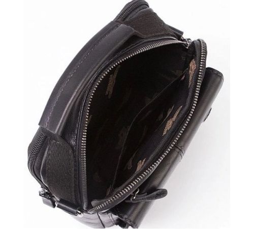 Мужская сумка Poshete 196-4134-54-BLK черный