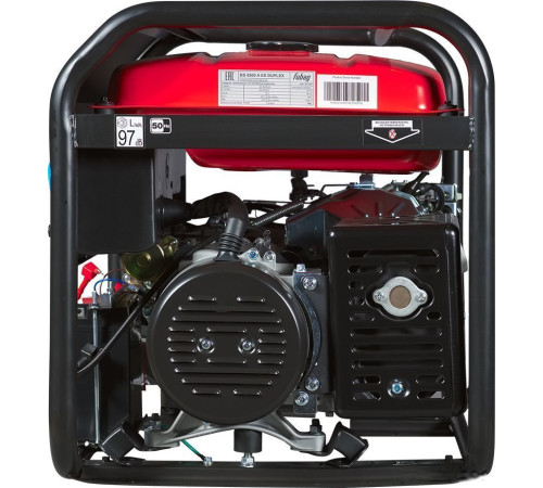 Бензиновый генератор Fubag BS 8500 A ES Duplex с коннектором автоматики