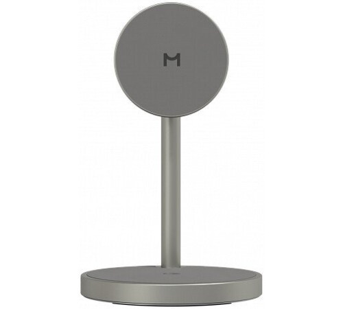 Беспроводное зарядное Magssory Base Pro Wireless Qi2 WCH012t титановый