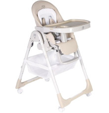 Высокий стульчик Sweet Baby City натуральный/белый