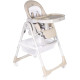 Высокий стульчик Sweet Baby City натуральный/белый