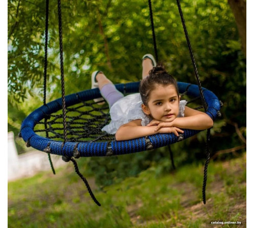 Подвесные качели Rokids Гнездо 75 см, синий