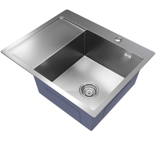 Кухонная мойка Mixline Pro 551876 правый сатин, с сифоном