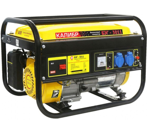 Бензиновый генератор Калибр БЭГ-3011
