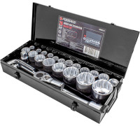 Набор трещотка с головками FORSAGE F-68263-9 26 предметов