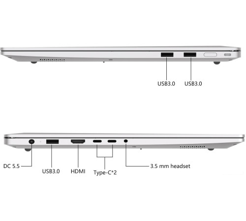 Ноутбук KUU A6 N95 N95-16-1T