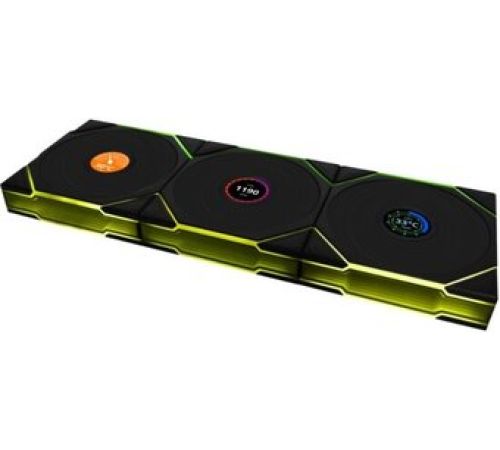 Комплект вентиляторов для корпуса с контроллером Lian Li Uni Fan TL 120 Wireless 12TLLCD1W3B G99.12TLLCD1W3B.R0