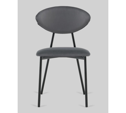 Стул Stool Group Квинси vd-kvinsy-b27 велюр темно-серый