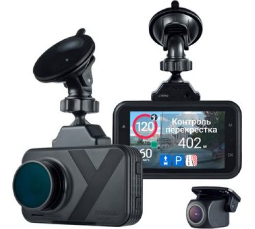 Видеорегистратор-GPS информатор 2в1 Roadgid CityGo 4 2CH set 2