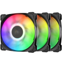 Комплект вентиляторов для корпуса Geometric Future Squama 2501 ARGB Triple Pack черный