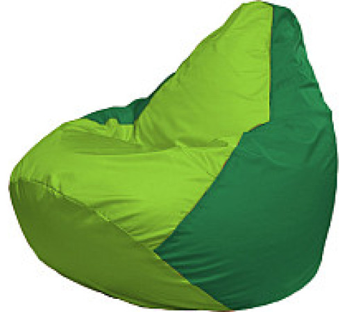 Кресло-мешок Flagman Груша Медиум XL Г1.1-166 салатовый/зеленый