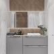 Умывальник Lauter 21441B + клапан 21190G + сифон 21635G золото