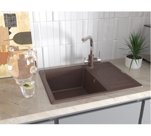 Кухонная мойка Paulmark Weimar PM216550-BE