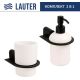 Набор аксессуаров для ванной Lauter 21SH2062 + 21SH42092 Matt Black, 2 предмета