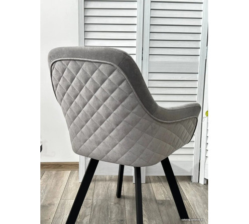 Стул с подлокотниками M-City Jet 670M05310 B22 серый/черный