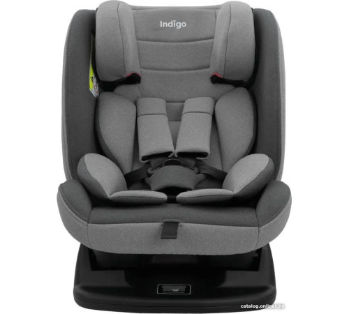 Детское автокресло Indigo Reflex Y913 светло-серый/серый