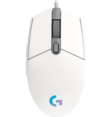 Игровая мышь Logitech G203 Lightsync белый