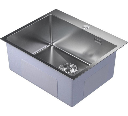 Кухонная мойка Mixline Pro 555133 сатин, с сифоном