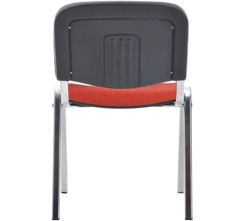 Офисный стул Helmi Изо HL-F01 359857 хром/ткань красная с черным