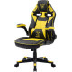 Игровое геймерское кресло FLOKY Asgard Yellow-Black желтый/черный