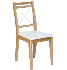 Стул Folium Марк 1 M1O4902-R9003 шпон дуба, белый