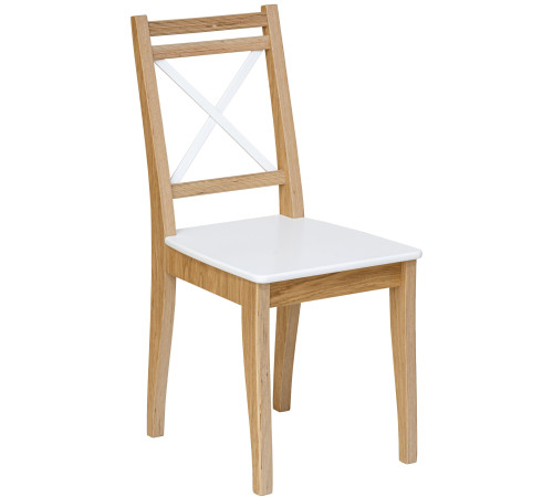 Стул Folium Марк 1 M1O4902-R9003 шпон дуба, белый