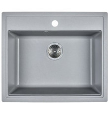 Кухонная мойка Wisent 600-29W с сифоном GER013