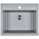 Кухонная мойка Wisent 600-29W с сифоном GER013