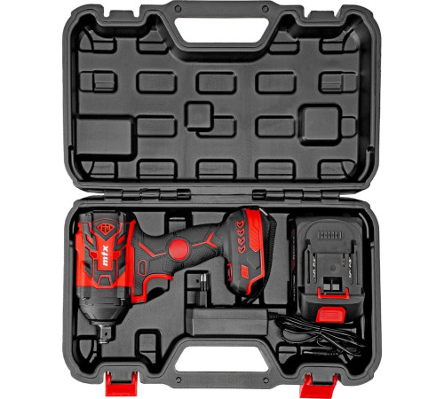 Гайковерт MTX CIWU-BL-20-600 с 1-им АКБ, кейс