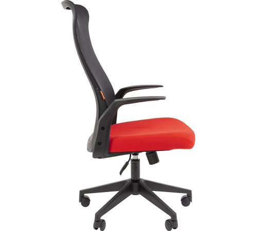 Офисное кресло CHAIRMAN 573 черный/красный