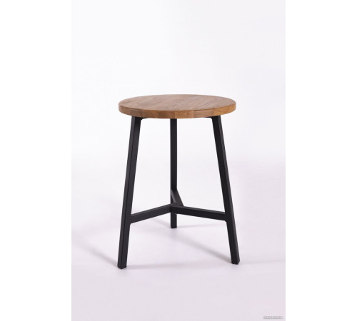 Табурет Stal-Massiv TRH-45 дуб натуральный/черный