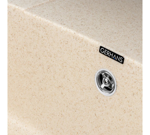 Кухонная мойка Gerhans B29 бежевый