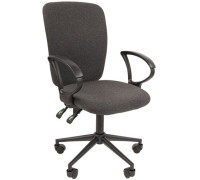 Офисное кресло CHAIRMAN 9801 Black темно-серый