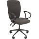 Офисное кресло CHAIRMAN 9801 Black темно-серый