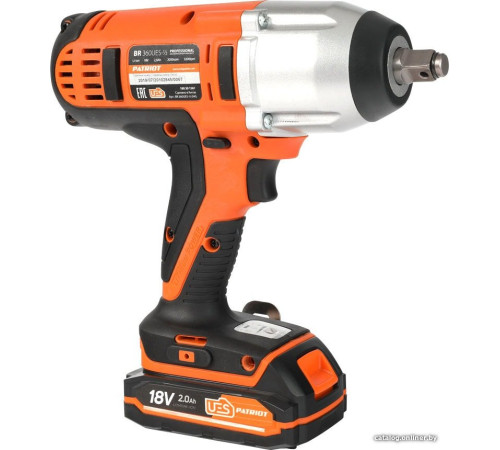 Гайковерт Patriot BR 360UES-1/2 180301561 с 2-мя АКБ, кейс