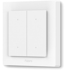 Выключатель Aqara Light Switch H2 EU WS-K08D 2 клавиши белый