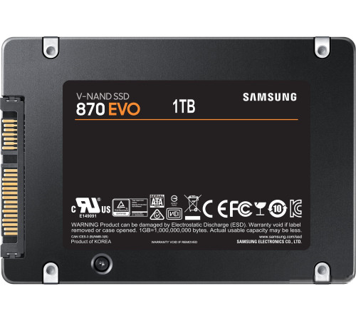 SSD Samsung 870 Evo 1TB MZ-77E1T0BW