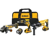 DeWalt DCK308DM перфоратор, шуруповерт, болгарка, 2 АКБ, сумка