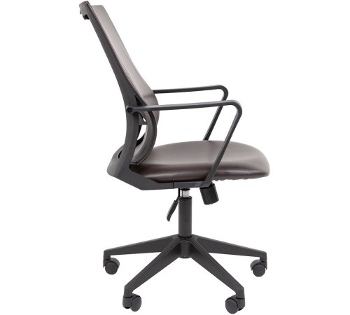 Офисное кресло CHAIRMAN 545 БП экокожа коричневый