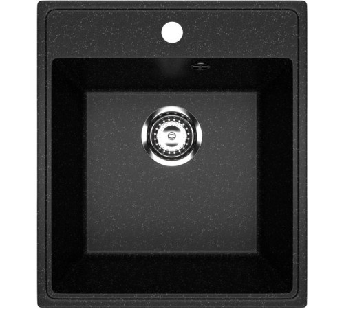 Кухонная мойка Mixline ML-GMU02 556716 черный камень