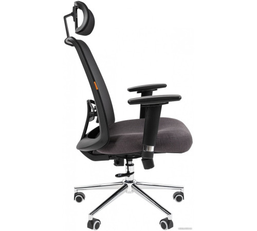 Офисное кресло CHAIRMAN 535 LUX черный/серый