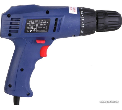 Дрель-шуруповерт ДИОЛД ЭШ-0.45 10031100