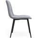 Стул Mio Tesoro Палермо светло-серый/черный