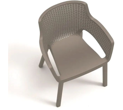 Кресло Keter Eva 247232 капучино